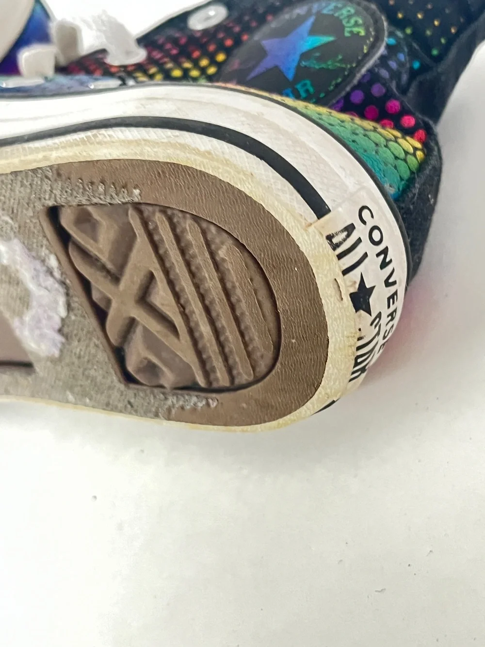 Kids high top converse size 13
